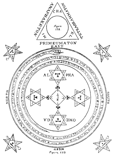 Magic Circle Triangle Seal of Solomon