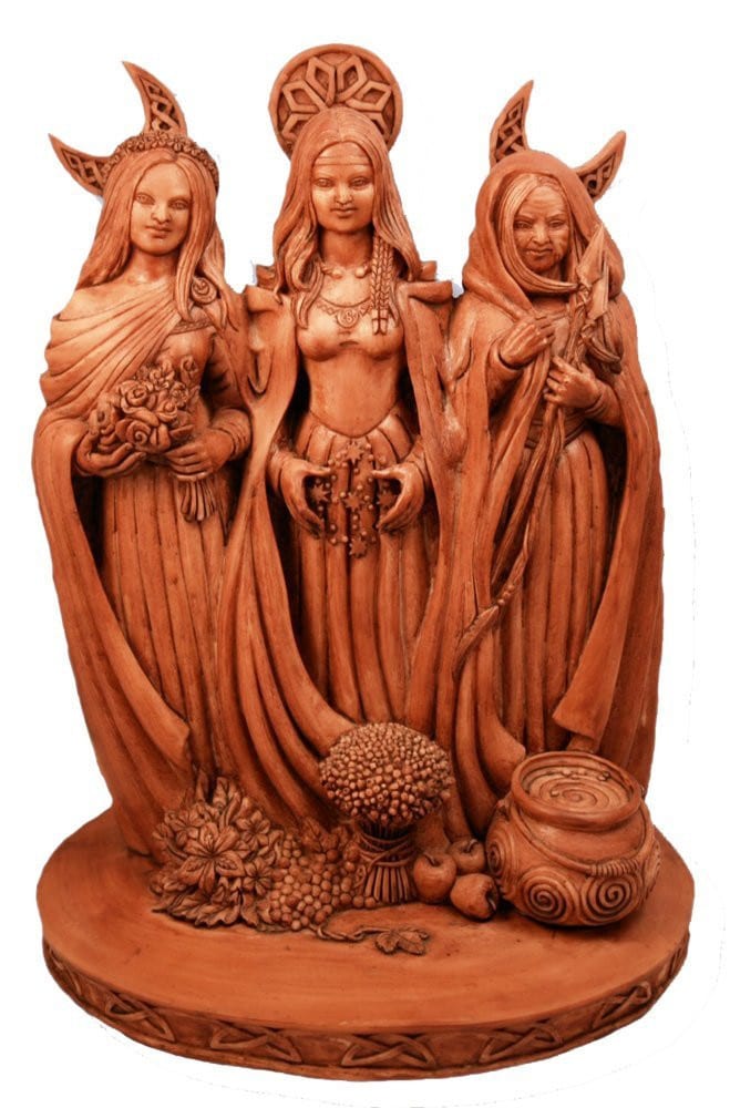 Triple Goddess statue