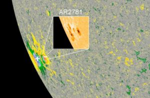 Biggest Sunspot in Years Producing Multiple B- and C-class Solar Flares